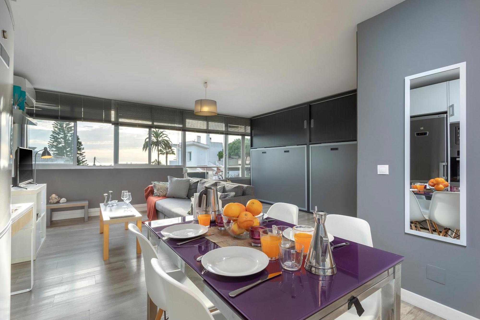 Lägenhet Sunstay Loft Faro Mijas Costa Seaviews